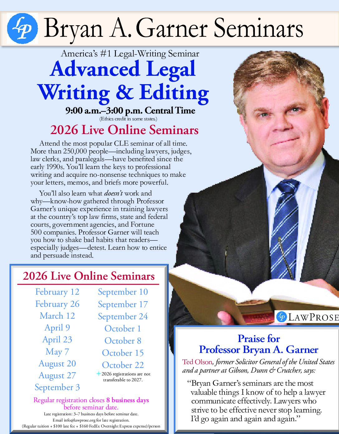 LawProse Brochures LawProse Brochures