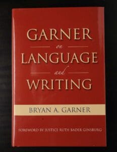 Garner on Language & Writing