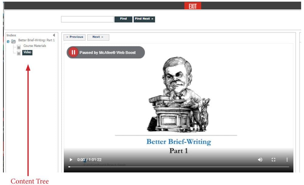 Content Tree e-learning Site - Step-by-Step Instructions and Troubleshooting